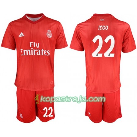 Billiga Fotbollströjor Real Madrid Isco 22 Barn Tredje tröja 2018/19 Kortärmad